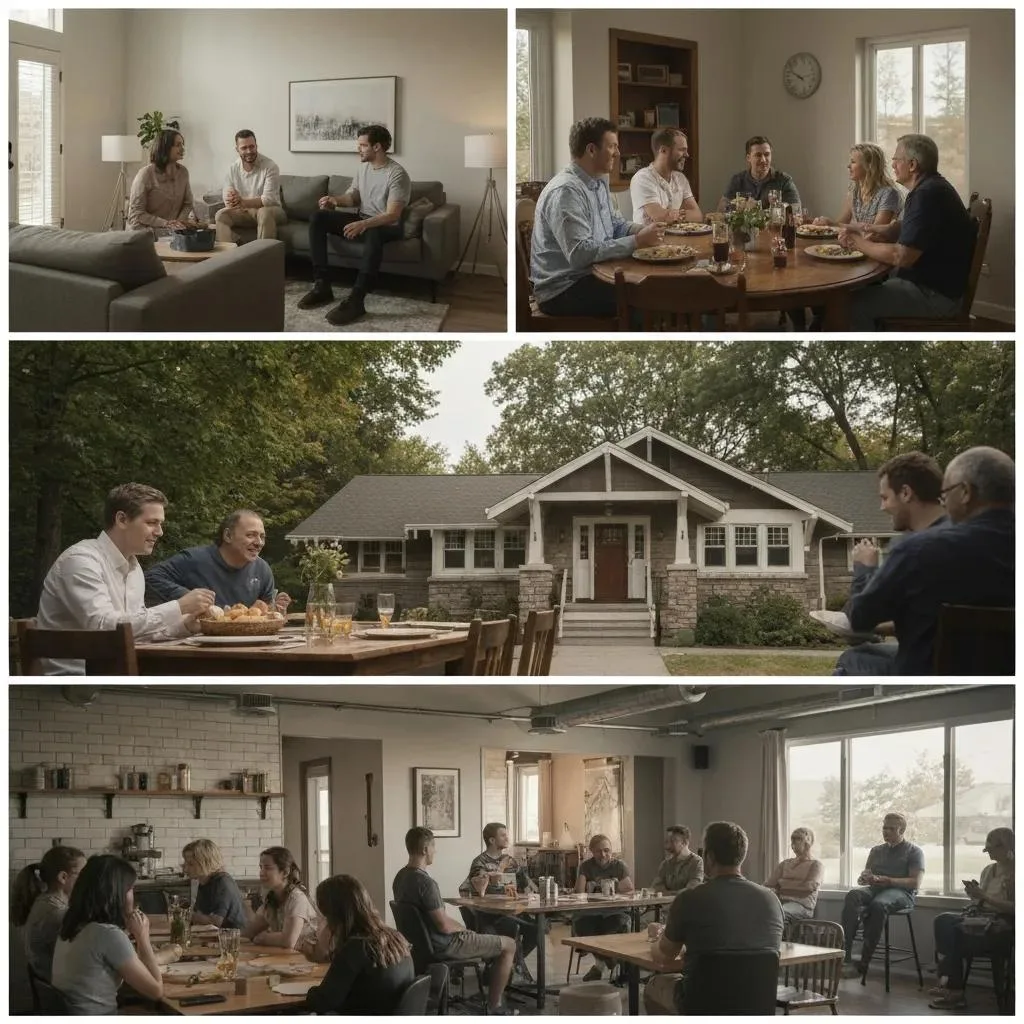 Illustration Of Transitional, Long-Term, And Structured Sober Living Environments