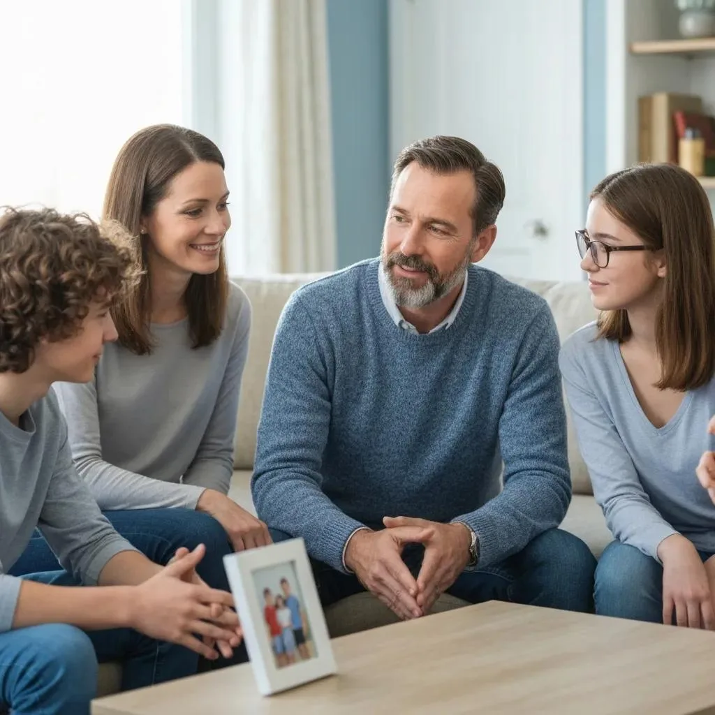 Family Members Offering Support During The Recovery Process
