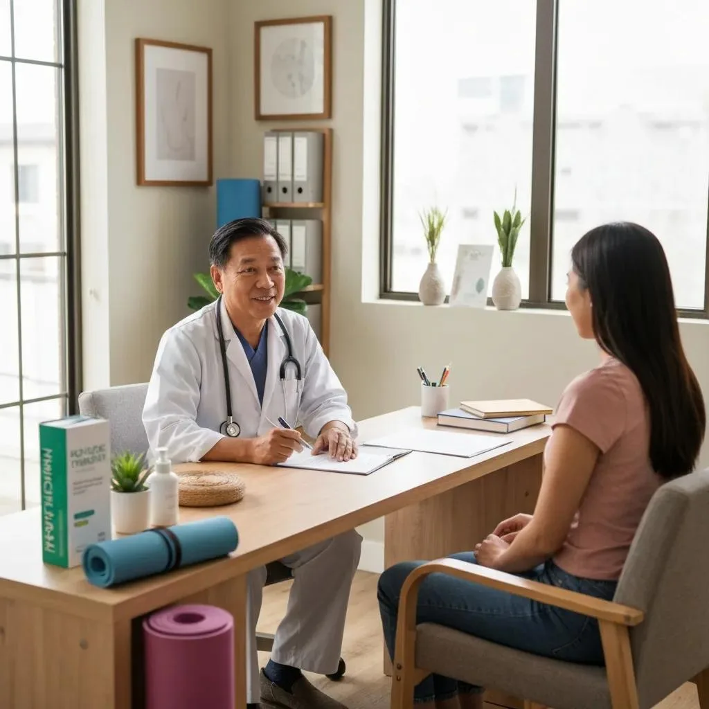 How Holistic Practices Enhance Addiction Treatment Experience Clinician Discussing An Integrated Holistic Treatment Plan With A Patient