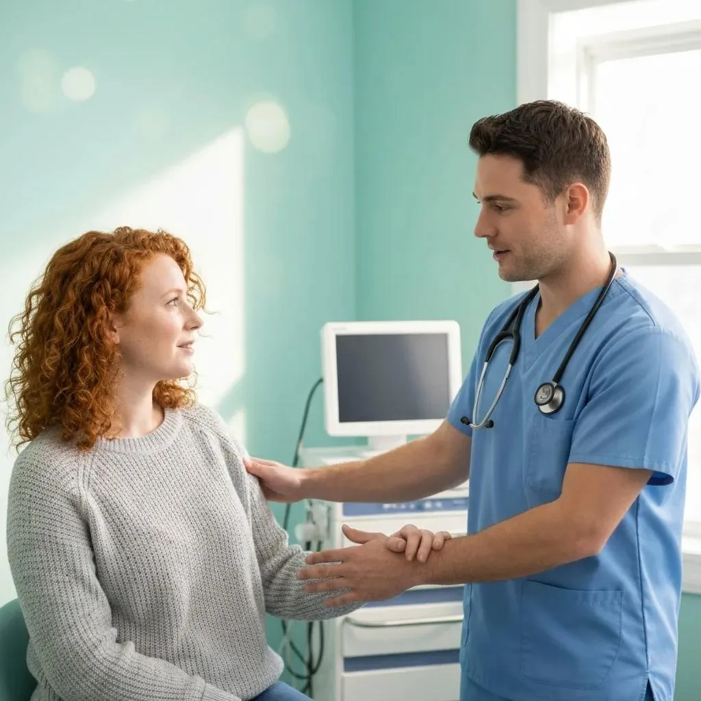 Detox Treatment Options Available In California Clinician Offering Support During A Medically Supervised Detox Evaluation