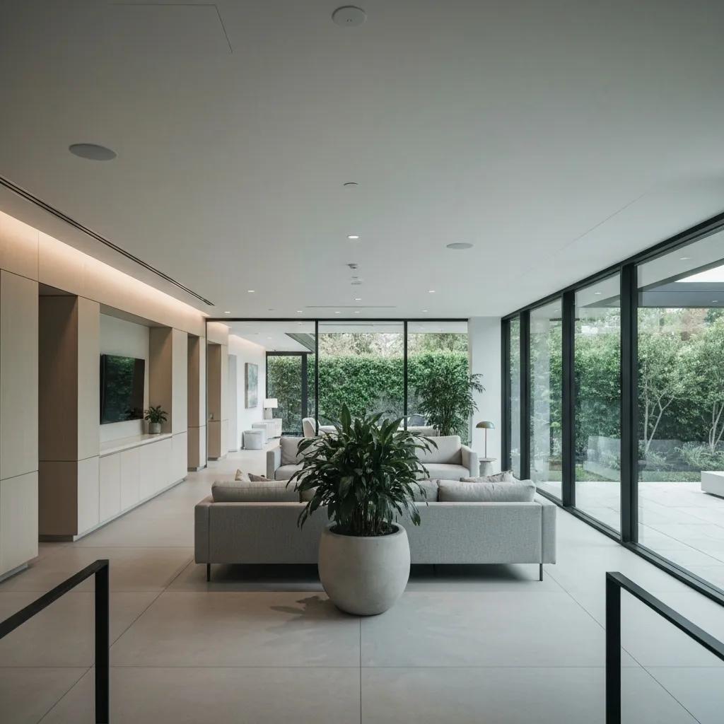 Holistic treatment center in California with serene outdoor space promoting healing and recovery