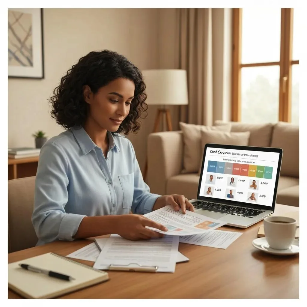 Person Reviewing Insurance Forms While Weighing Rehab Treatment Options