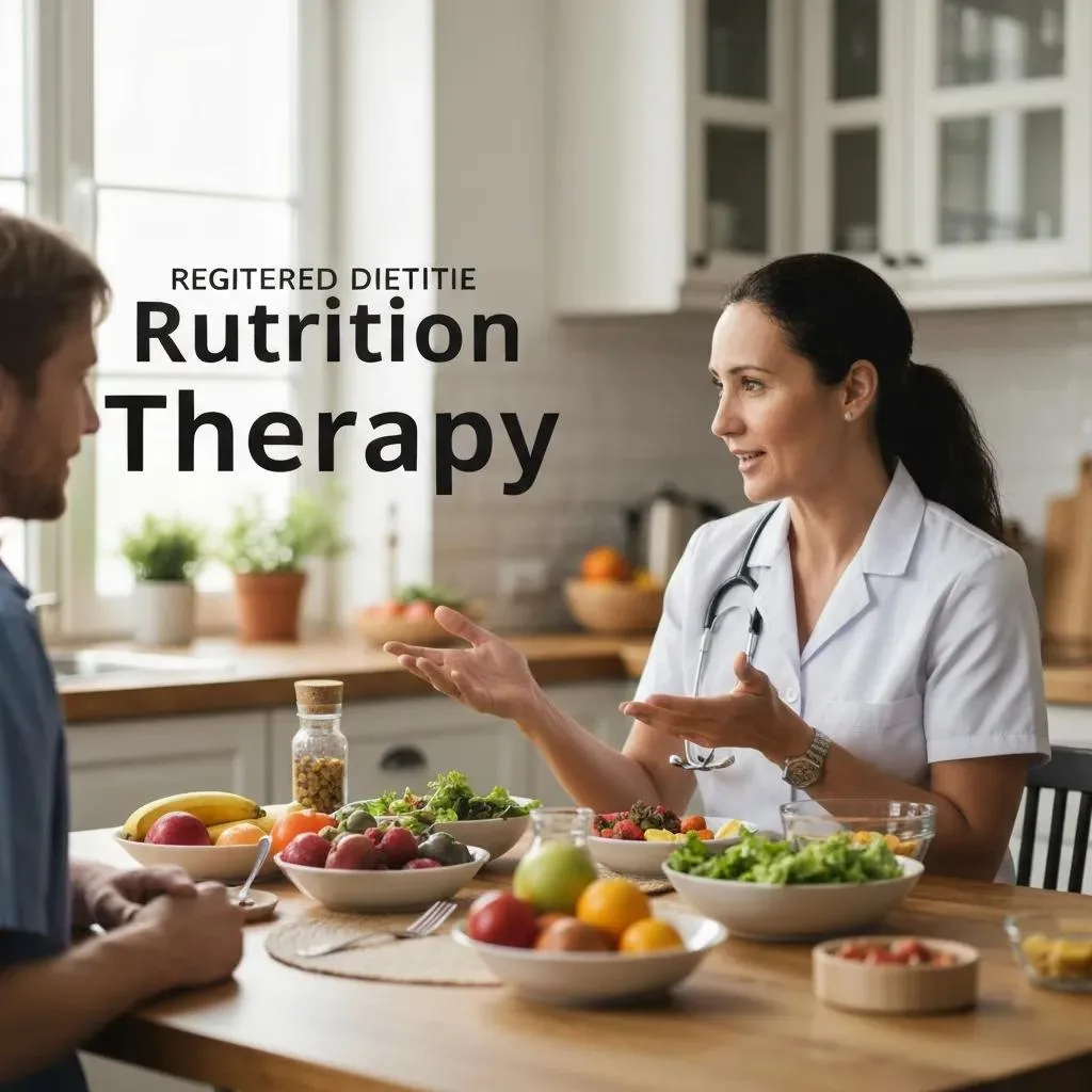 Nutrition Therapy Session For Addiction Recovery With Healthy Meal Options