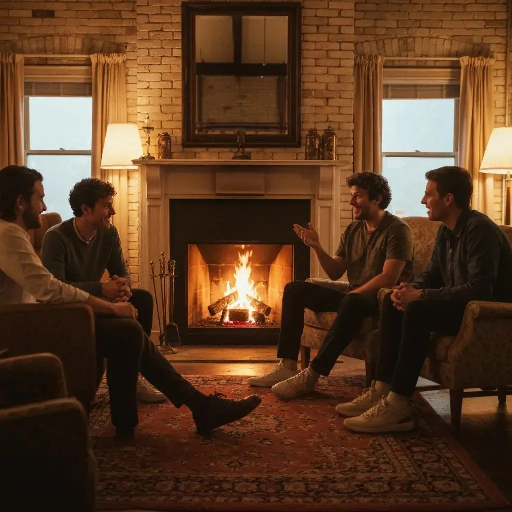 Aftercare Meeting Focused On Relapse-Prevention Strategies And Building Community Supports