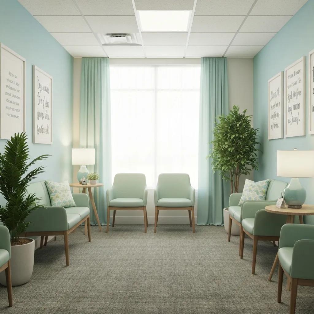 Welcoming treatment center environment for dual diagnosis care