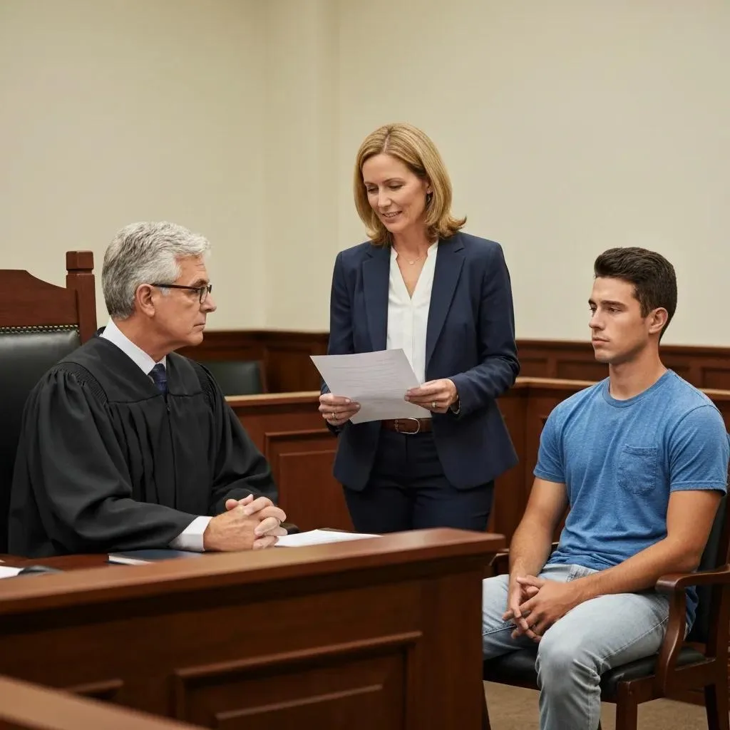Dui And Addiction Treatment Courtroom Setting Showing Legal Requirements And Treatment Compliance For Dui Cases