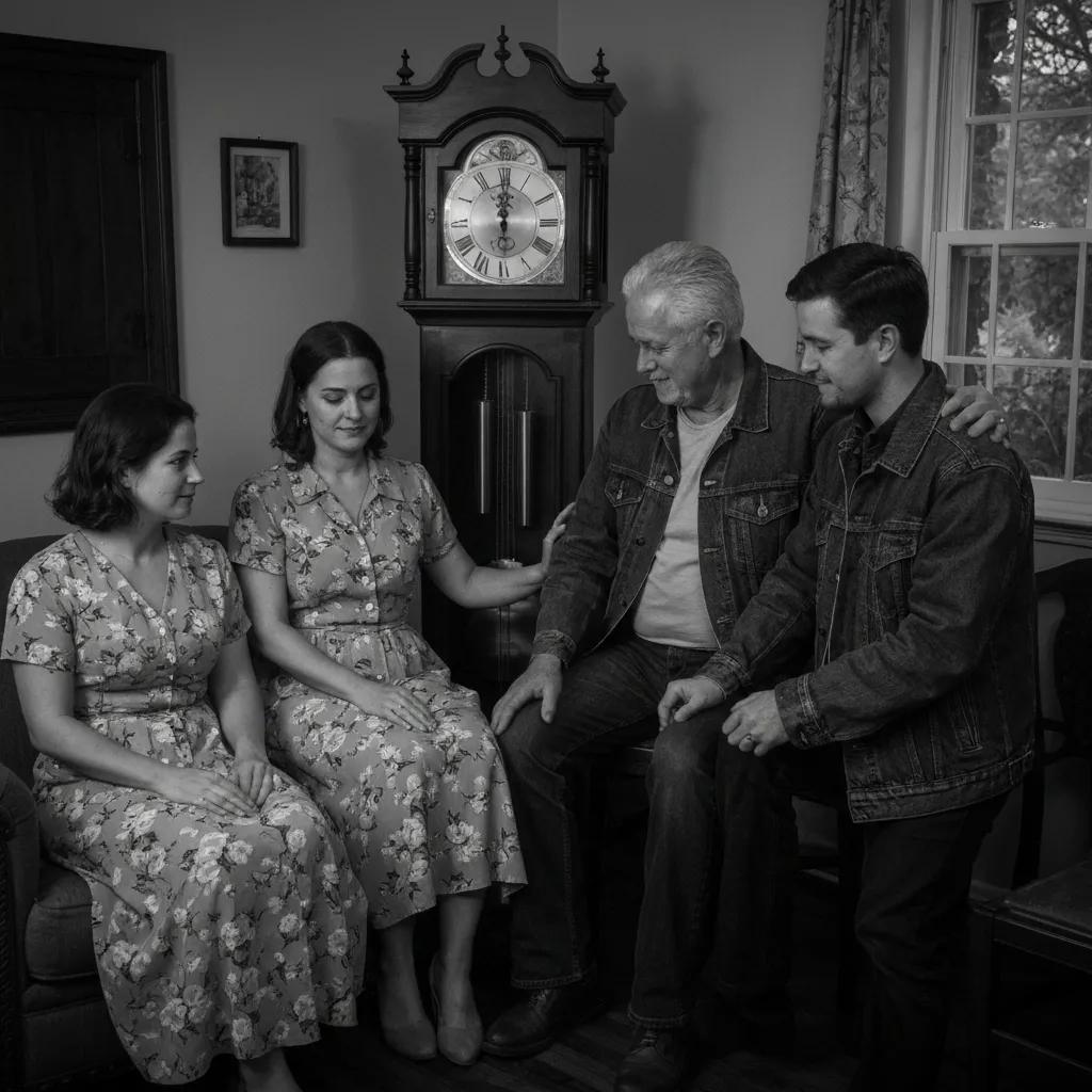 Family Members Supporting A Veteran In Recovery, Underscoring The Role Of Loved Ones