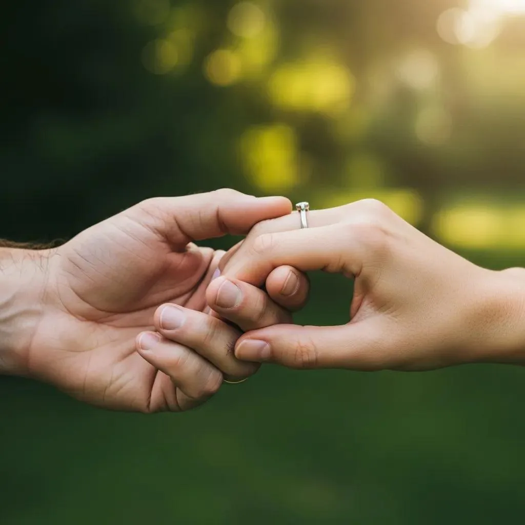 Hands Holding Each Other, Representing Support And Connection In Sober Relationships