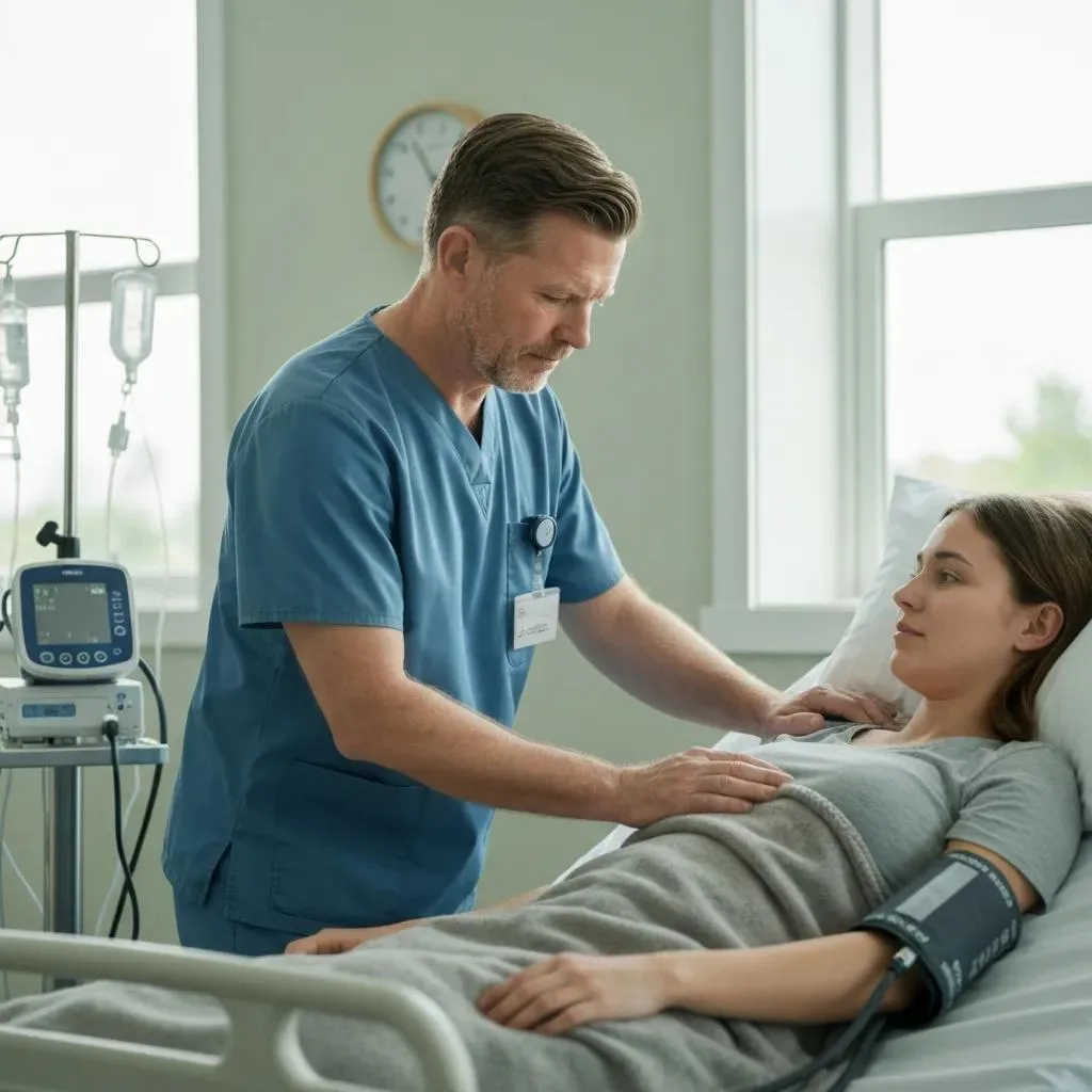 Safe And Effective Detox Programs Care Team Monitoring A Patient During Medically Supervised Detox To Ensure Safe Withdrawal