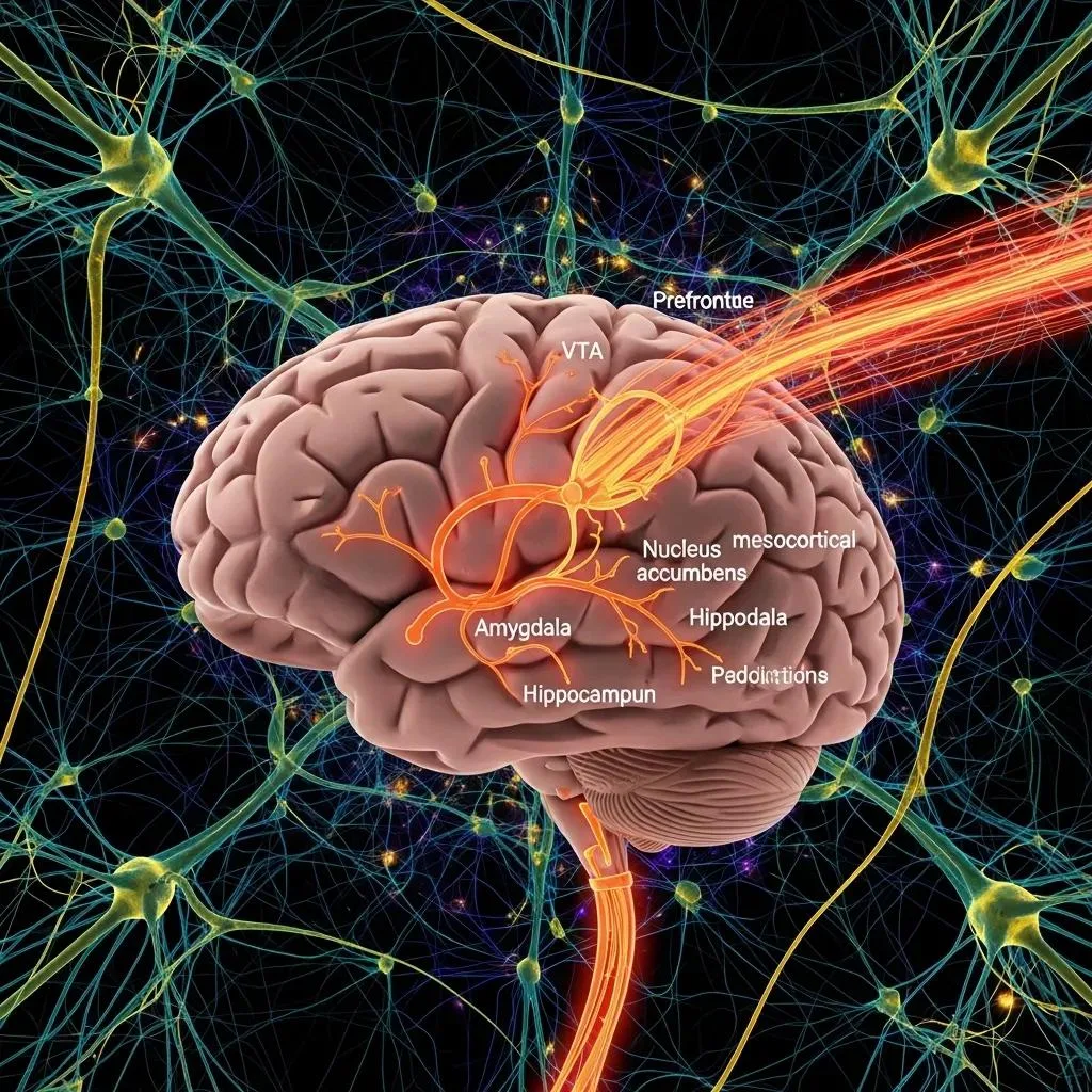 Genetic Factors: Understanding Addiction'S Hereditary Link Illustration Of The Dopamine Reward System In The Brain, Emphasizing Its Role In Addiction Genetics