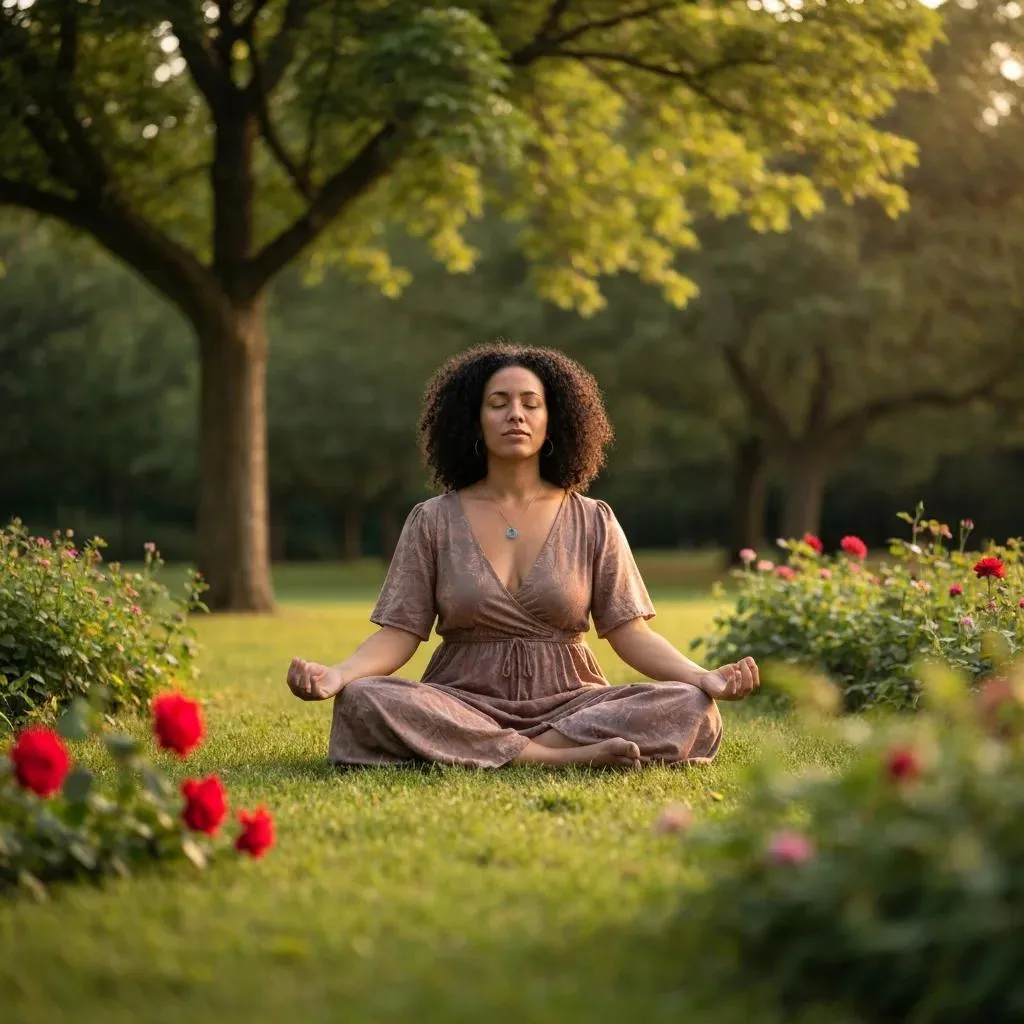 Person Practicing Mindfulness Outdoors, Representing Therapy Techniques That Build Emotional Regulation