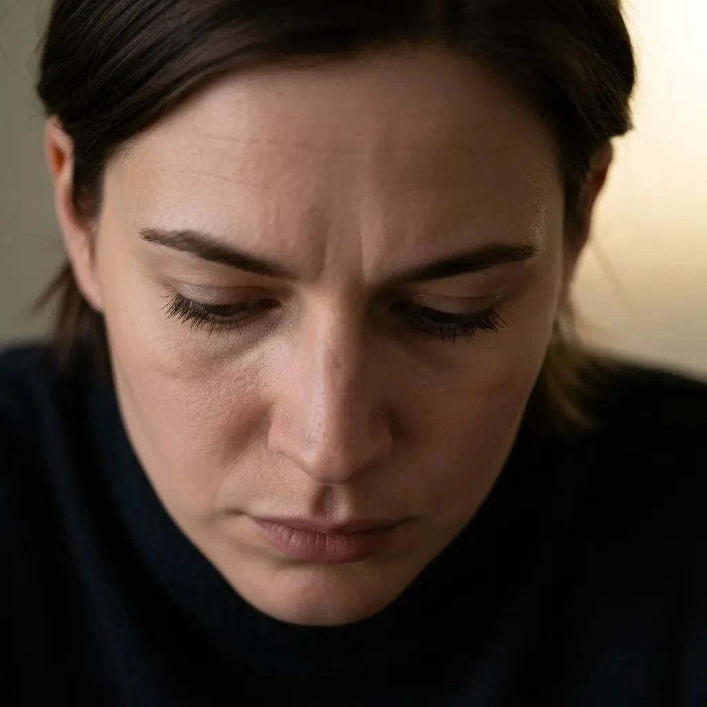 Person Considering Symptoms That Suggest Both Ptsd And Substance Use Are Present