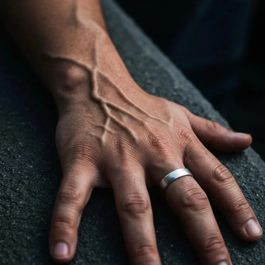 Person Supported By A Care Team While Experiencing Common Alcohol Withdrawal Symptoms