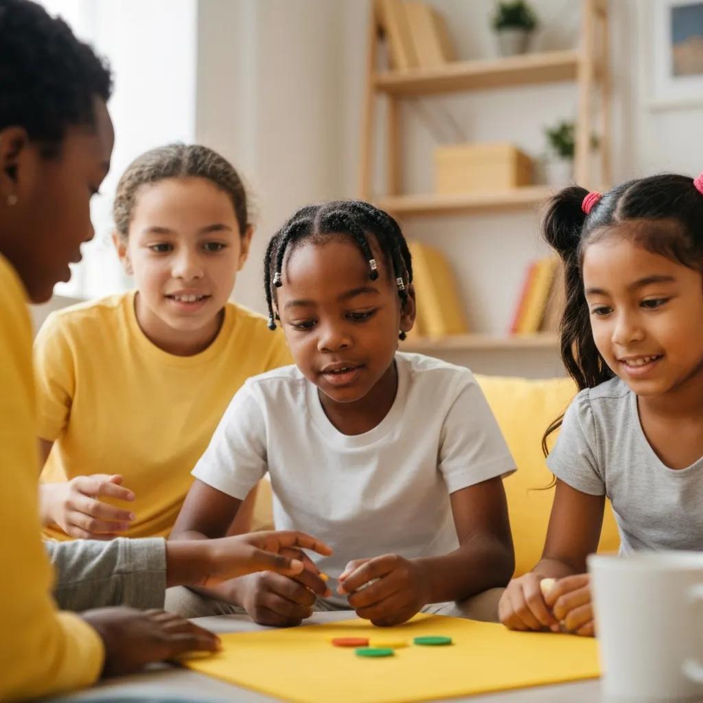 Supportive environment for children of addicts, showcasing connection and emotional well-being