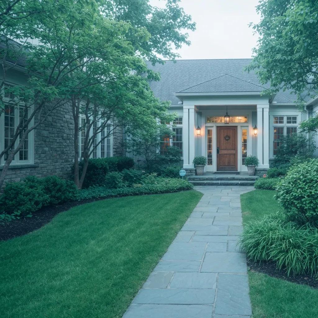 Traditional Addiction Treatment Center Surrounded By Greenery, Symbolizing Hope And Recovery