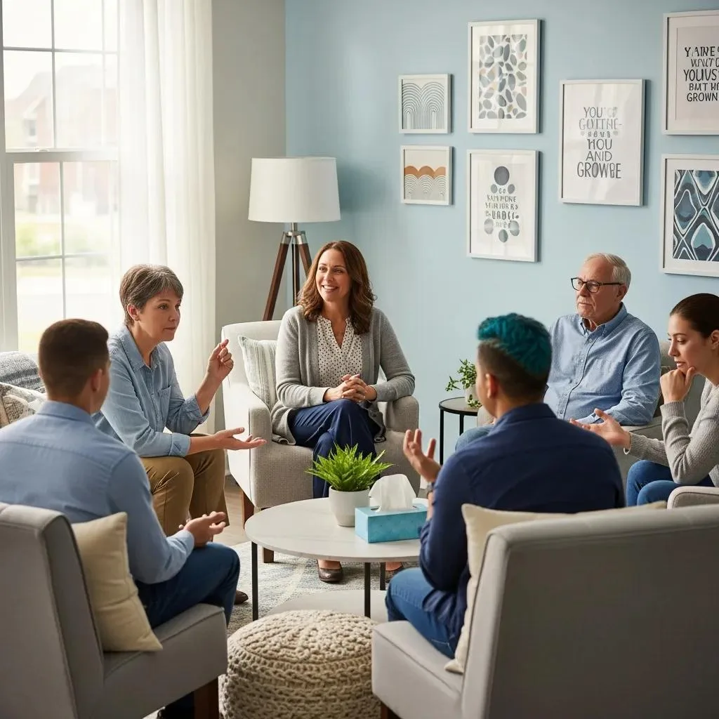 Emotional Regulation: Mastering Your Feelings In Recovery Group Therapy Session Focused On Emotional Regulation Techniques In Recovery