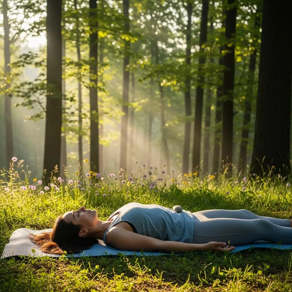 Yoga Practice In Nature Promoting Mental Health And Relaxation